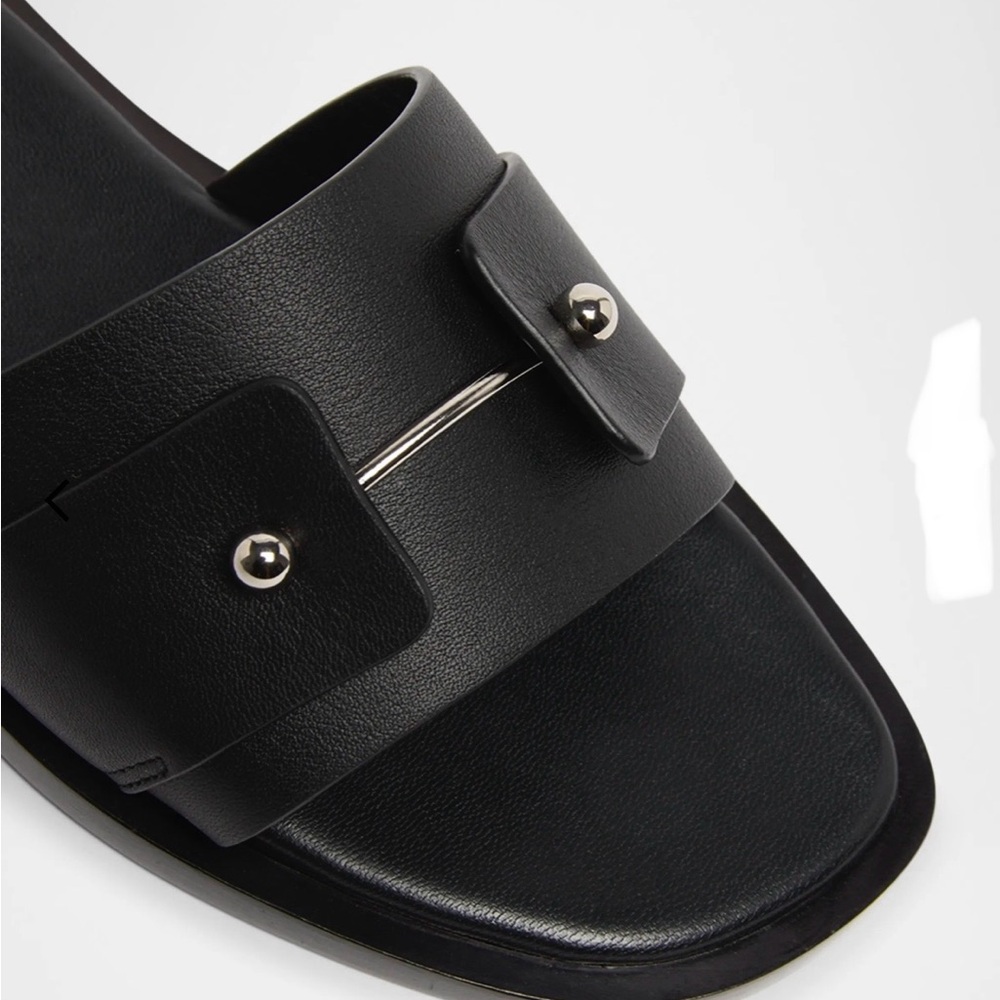 Christian Louboutin Chambelimule Flat in Black Calf